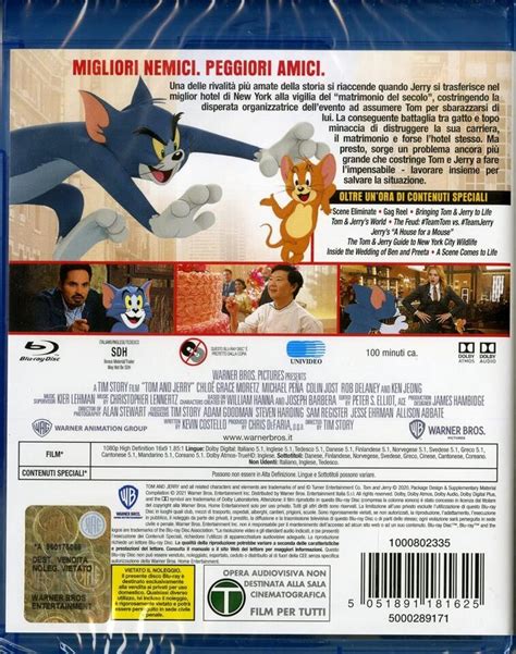 Tom Jerry Blu Ray Chlo Grace Moretz Michael Pe A Uk Import Ebay