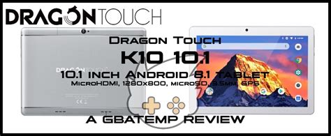 Dragon Touch K10 Android Tablet Review (Hardware) - Official GBAtemp ...