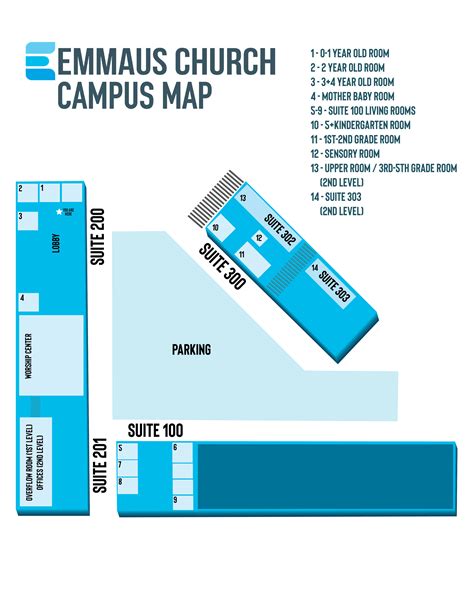 Map Emmaus Church