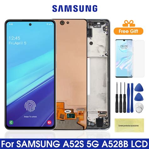 Original For Samsung Galaxy A52s 5g A528b A528b Ds Lcd Display Touch Screen Digitizer Assembly