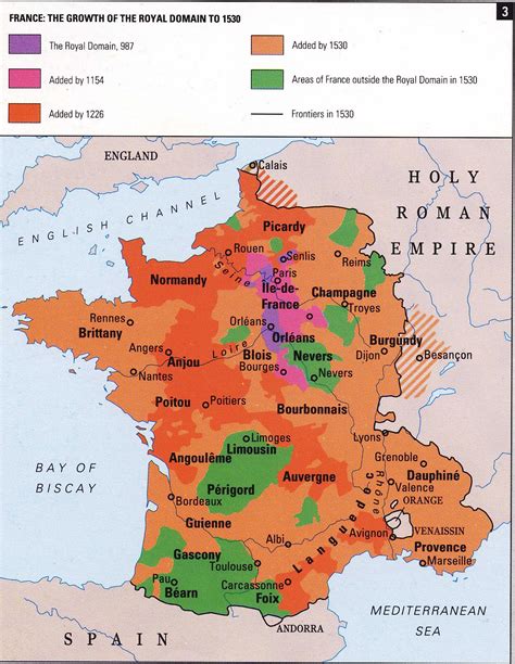 Historical Maps Of France