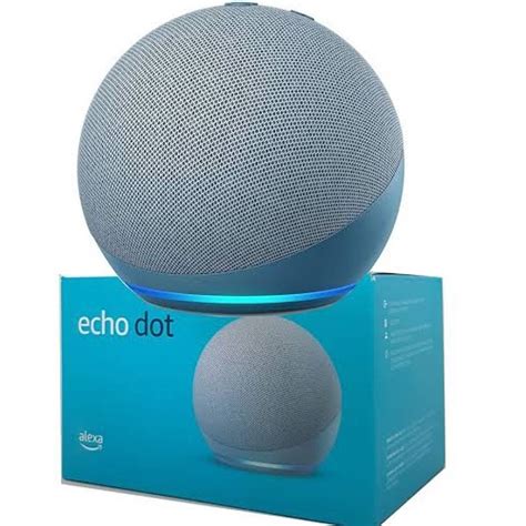 Echo Dot Gera O Smart Speaker Alexa Cor Azul Item Info