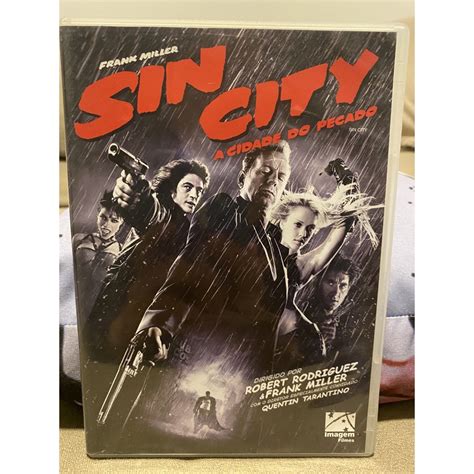 Dvd Sin City A Cidade Do Pecado Shopee Brasil