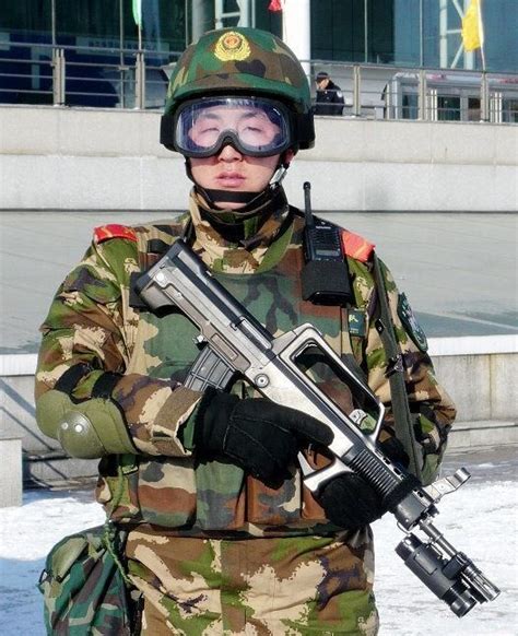 Chinese Armed Police digital uniform