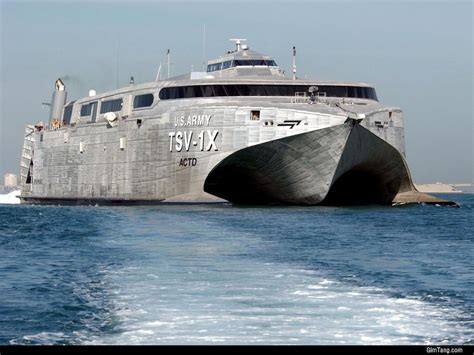 Wallpaper Sea Vehicle United States Navy Coast Military Ferry Catamaran Tsv 1x