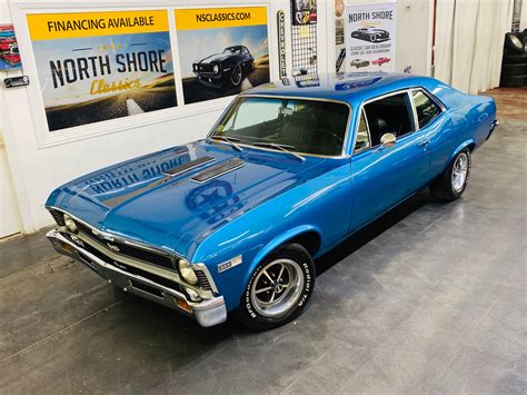 Used 1969 Chevrolet Nova BIG BLOCK 4 SPEED LEMANS BLUE SEE