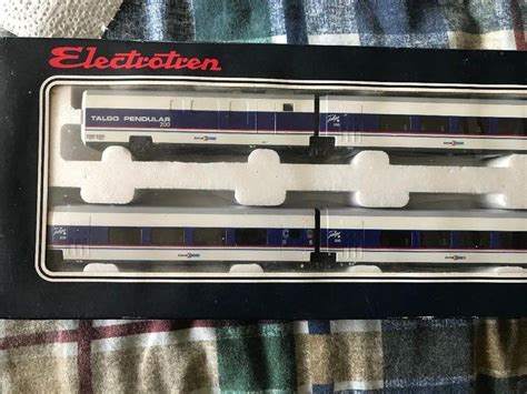 Electrotren Ho Scale Passenger Train Amtrak Car Talgo Pendular Set