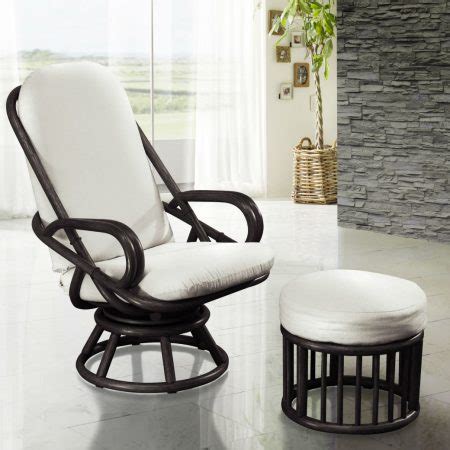 Rocking Chair En Rotin Naturel Brin D Ouest