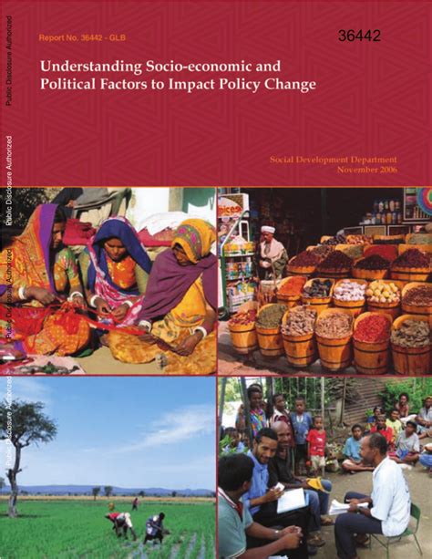 PDF Understanding Socio Economic And Political Factors To Impact