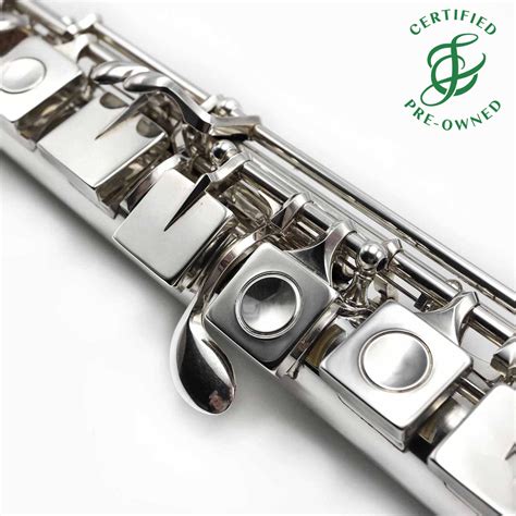 Lopatin Squareone Model Flute 15 Silver Flute Offset G Split E Me