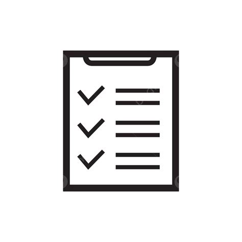 Checklist Vector Icon Illustration Illustration Vector Office Vector