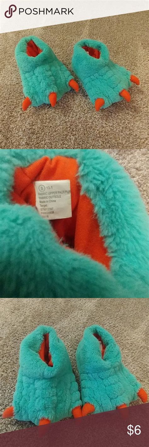 Monster Feet Slippers Size S 13-1 | Slippers, Target shoes, Clothes design