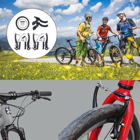 Complete Fiets V Brake Remset Met Remhendels En Kabels Voor Voor En