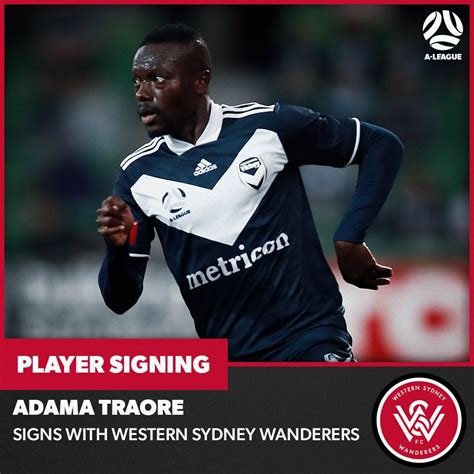 Isuzu Ute A League On Twitter Adama Traore Has Signed With