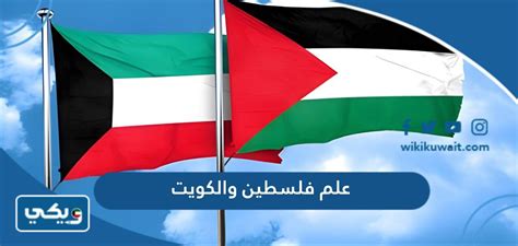 صور علم فلسطين والكويت ويكي الكويت