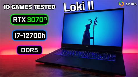 RTX 3070 Ti Laptop 12700h 10 Games Tested 1440p Skikk Loki II