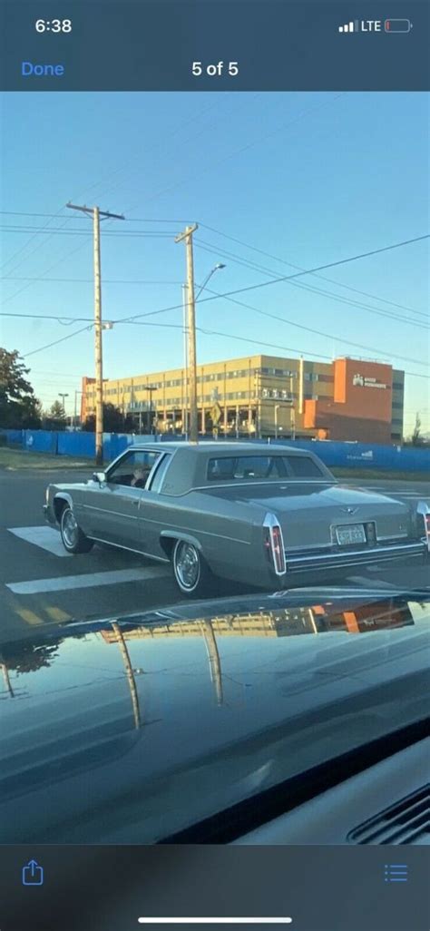 Cadillac Deville Coupe Grey Rwd Automatic Classic Cadillac