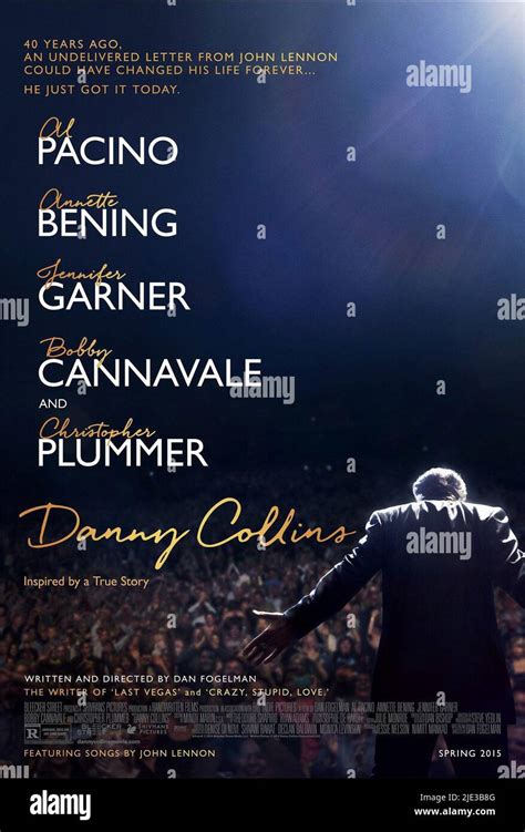 AL PACINO MOVIE POSTER, DANNY COLLINS, 2015 Stock Photo - Alamy