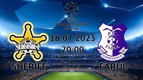 ШЕРИФ ФАРУЛ ЛИГА ЧЕМПИОНОВ SHERIFF FARUL CHAMPIONS LEAGUE YouTube