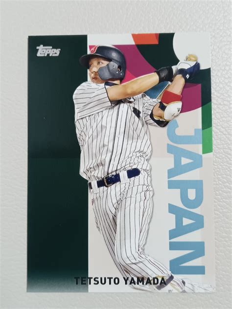 Yahooオークション Mlb 2023 Topps Japan Edition 山田 哲人 Wbc 日