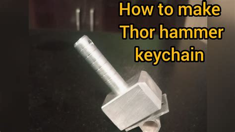 How to make Thor hammer keychain thor hammer mjolnir थर हथड