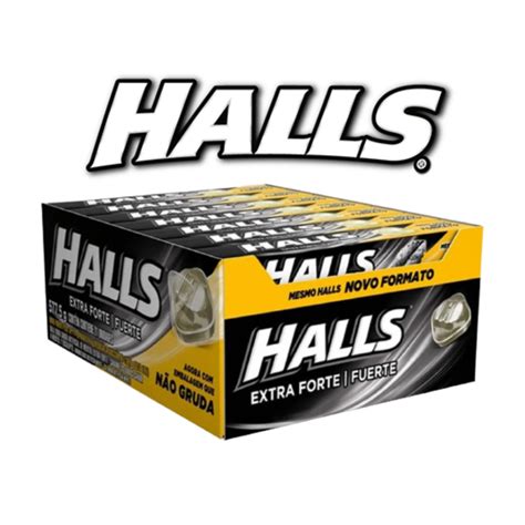 Bala Pastilha Halls Display Caixa Un Drops Sabores Shopee Brasil