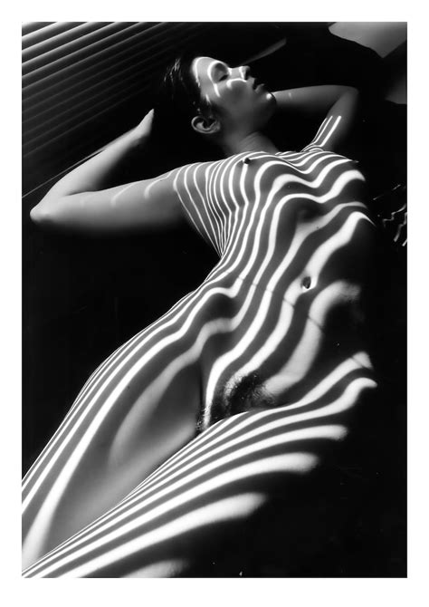 NU ZEBRE Erotic A3 A4 Matte Photo Print Iconic Nude Black And White