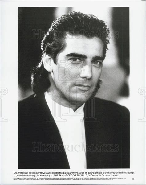 Ken Wahl The Taking Of Beverly Hills 1991 Vintage Promo Photo Print