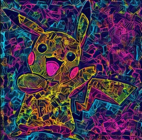 Download Neon Pikachu Wallpapers Bhmpics