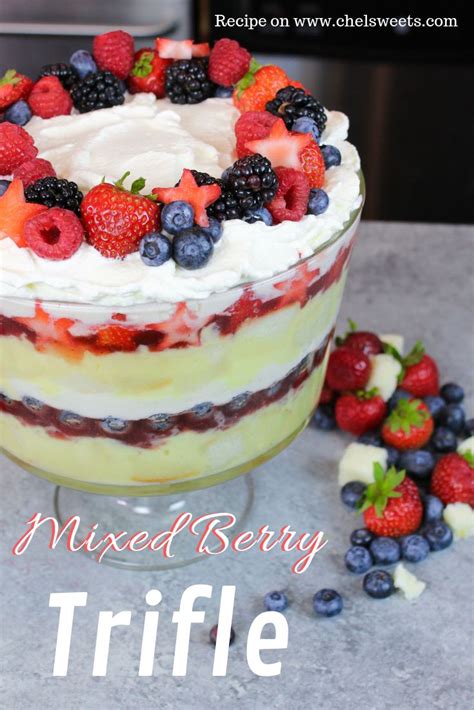 Easy Berry Trifle Recipe Perfect Summer Dessert