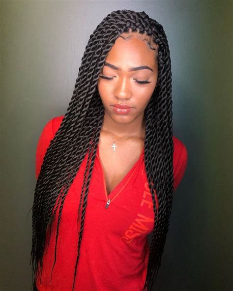 Box Braids Hairstyles Senegalese Twist Hairstyles Braided Hairstyles For Black Women African