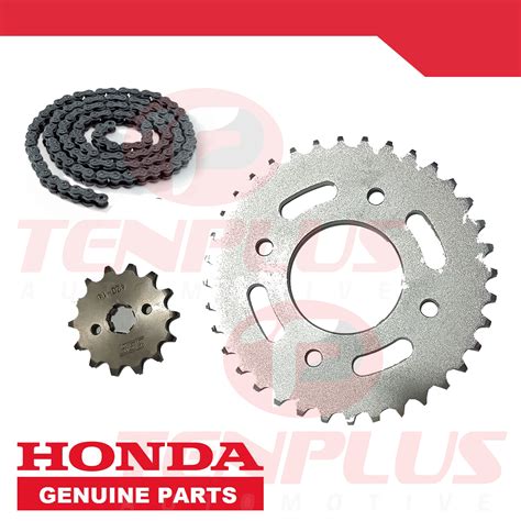 Honda Genuine Parts Chain And Sprocket Kit Honda Wave 110 Alpha Lazada PH