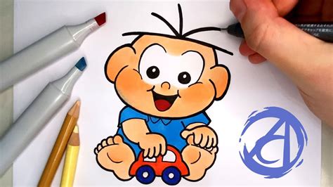 COMO DESENHAR O CEBOLINHA BABY A Dai Oliveira YouTube