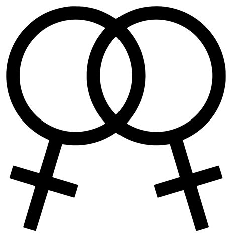 SVG Gay Lesbian Symbol Free SVG Image Icon SVG Silh