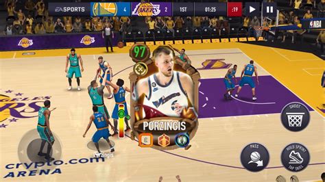 Hes A Monster 94 Ovr Gladiators Master Kristaps Porzingis Gameplay