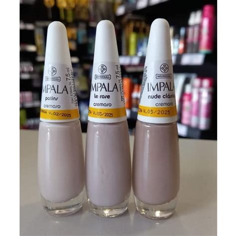 Kit Esmaltes Impala Nude Shopee Brasil