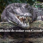 Ensueñopedia Significado de soñar con cocodrilos