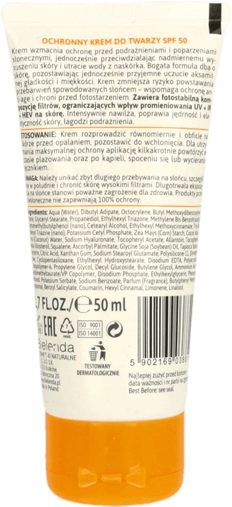 Bielenda Bikini Ochronny Krem Do Twarzy Spf Ml Drogeria