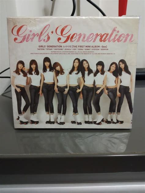 Girls Generation Gee Album Hobbies Toys Memorabilia