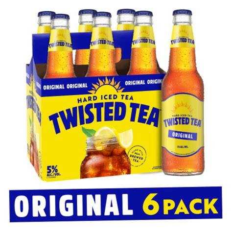 Twisted Tea Original Hard Iced Tea 6 Bottles 12 Fl Oz Kroger