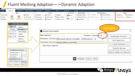 Fluent Overset Mesh Adaption