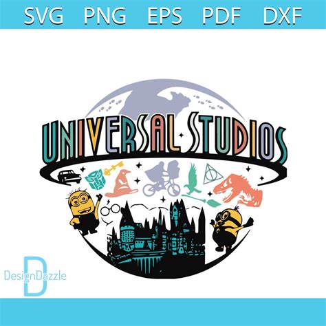 Universal Studios SVG Universal Orlando SVG Cricut For Files | Inspire ...