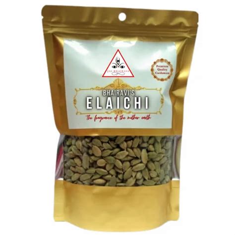 Grade Super Bold 500g Jai Bhairavi Elaichi Cardamom Cardamom Size 8