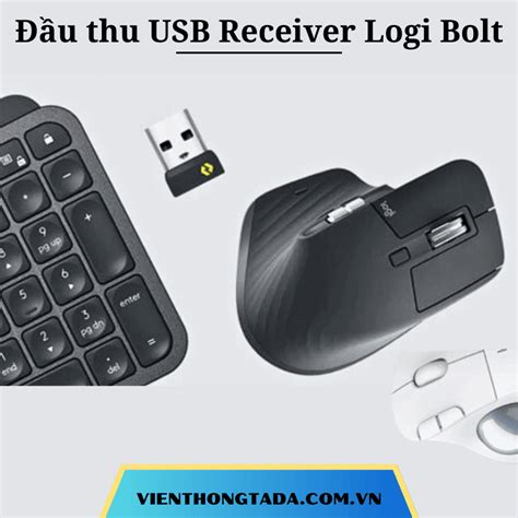 Đầu Thu Usb Receiver Logi Bolt Hàng Chính Hãng Bảo Hành 12 Tháng