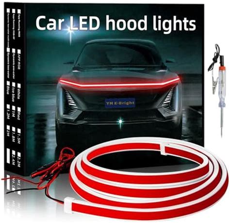 YM E Bright Led Hood Light Strip Exterior Car Led Strip Light