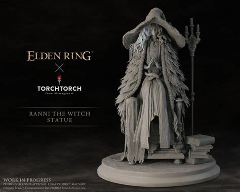 La Bruja Ranni De Elden Ring Obtiene Su Propia Figura All Things Anime