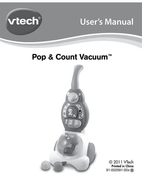 VTech Pop And Count Vacuum Atelier Yuwa Ciao Jp