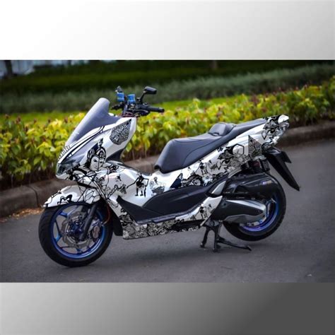 Jual Decal PCX Full Body Stiker Variasi Motor Honda PCX 160 150 Full