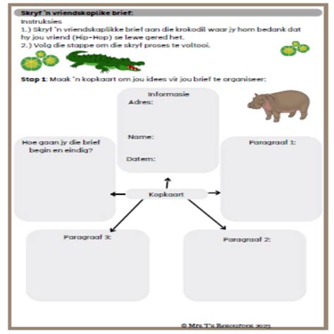 Grade 4 Afrikaans Fal Term 4 Worksheets • Teacha