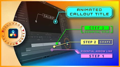 Animated Callout Title In DaVinci Resolve 3 Easy Steps With Essential